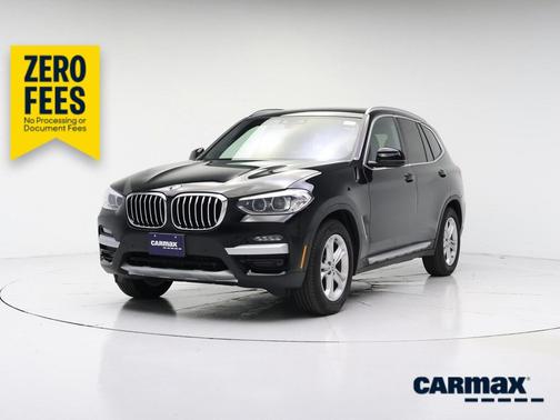 Black 2020 BMW X3 XDrive30i