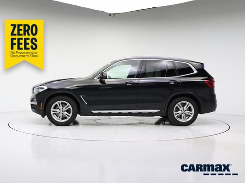 Black 2020 BMW X3 XDrive30i