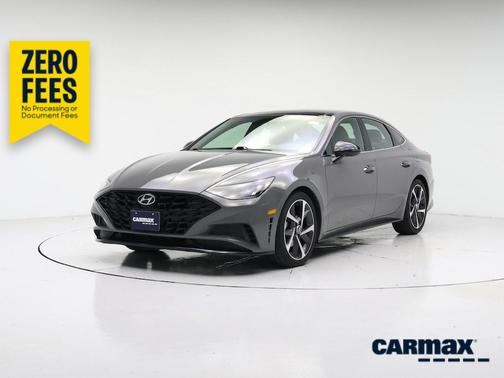 Gray 2021 Hyundai SONATA SEL Plus