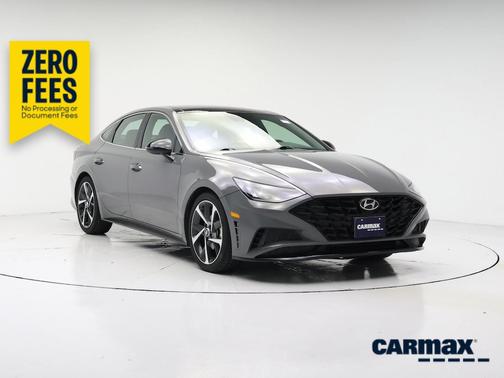 Gray 2021 Hyundai SONATA SEL Plus