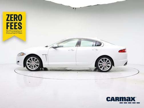 White 2015 Jaguar XF Portfolio