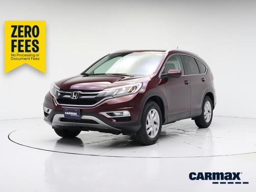 Burgundy 2016 Honda CR-V EX-L