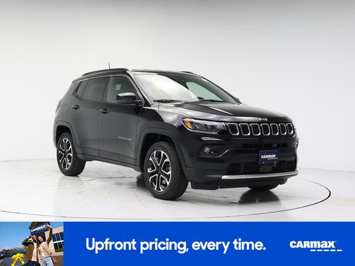 Black 2023 Jeep Compass Limited