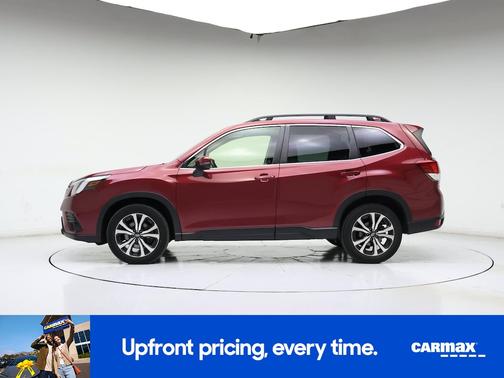 Burgundy 2023 Subaru Forester Limited