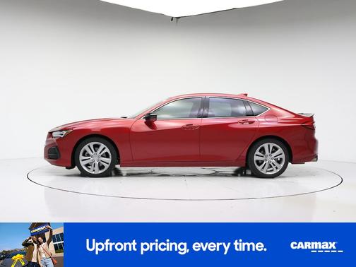 Red 2021 Acura TLX SH-AWD Technology