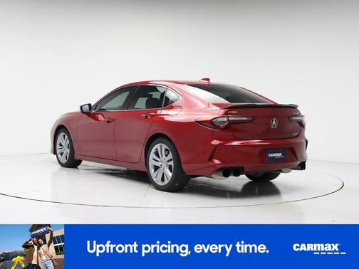 Red 2021 Acura TLX SH-AWD Technology