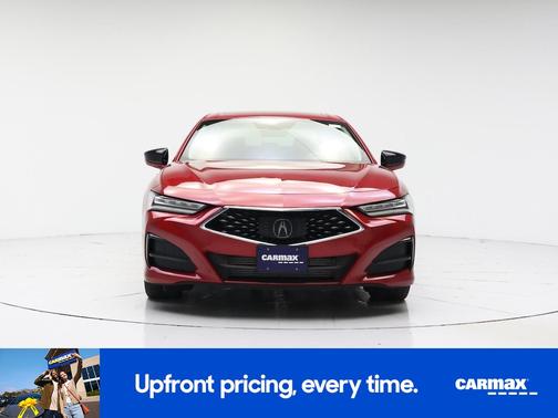 Red 2021 Acura TLX SH-AWD Technology
