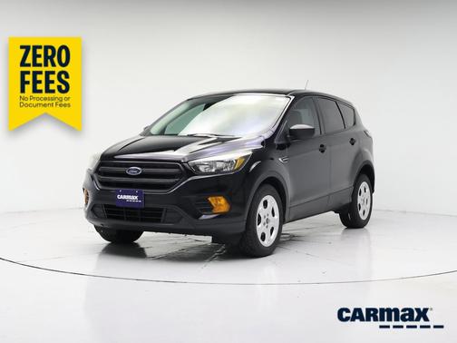 Black 2018 Ford Escape S