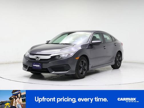 Gray 2016 Honda Civic LX