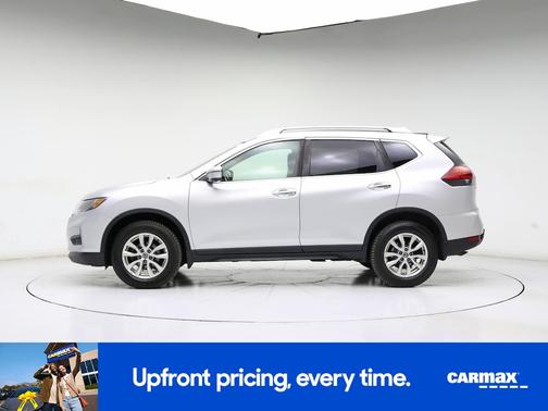 Silver 2017 Nissan Rogue SV