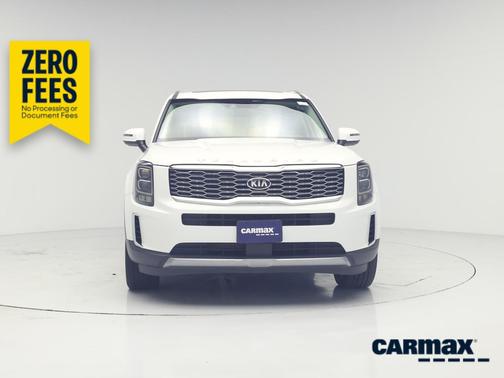 White 2021 Kia Telluride EX