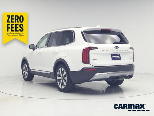 White 2021 Kia Telluride EX