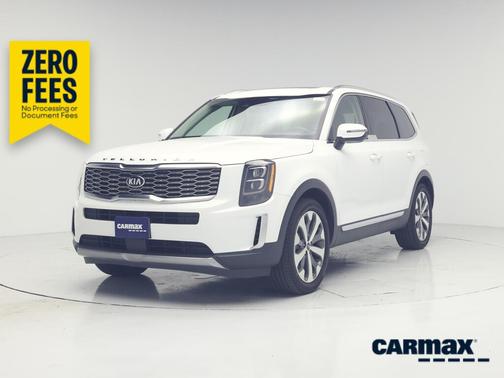 White 2021 Kia Telluride EX