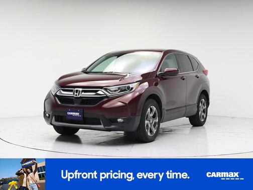 Burgundy 2018 Honda CR-V EX-L