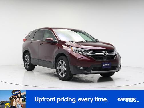 Burgundy 2018 Honda CR-V EX-L