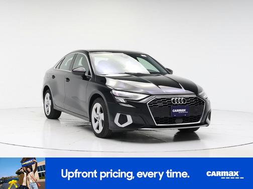 Black 2023 Audi A3 Premium