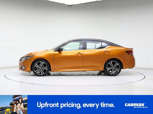 Orange 2023 Nissan Sentra SR