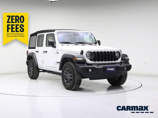 White 2024 Jeep Wrangler Sport S