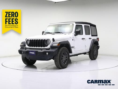 White 2024 Jeep Wrangler Sport S