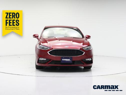 Red 2017 Ford Fusion Sport