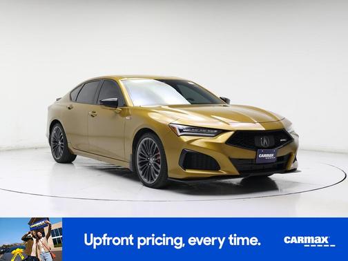 Gold 2021 Acura TLX Type S