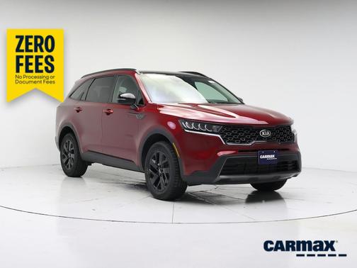 Red 2021 Kia Sorento S