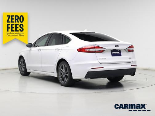 White 2019 Ford Fusion SEL