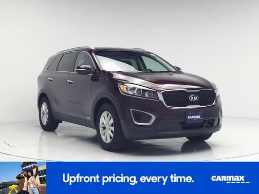 Burgundy 2017 Kia Sorento LX