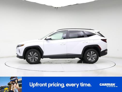 White 2024 Hyundai TUCSON Hybrid Blue