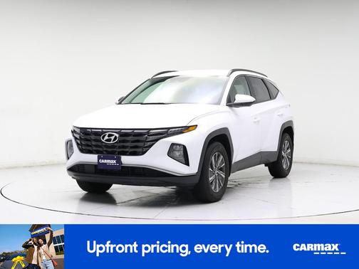 White 2024 Hyundai TUCSON Hybrid Blue