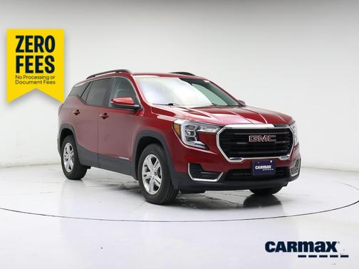 Red 2023 GMC Terrain SLE