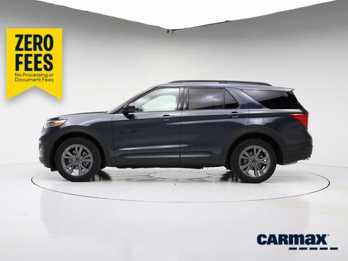 Gray 2023 Ford Explorer XLT