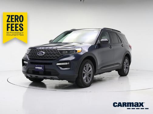 Gray 2023 Ford Explorer XLT