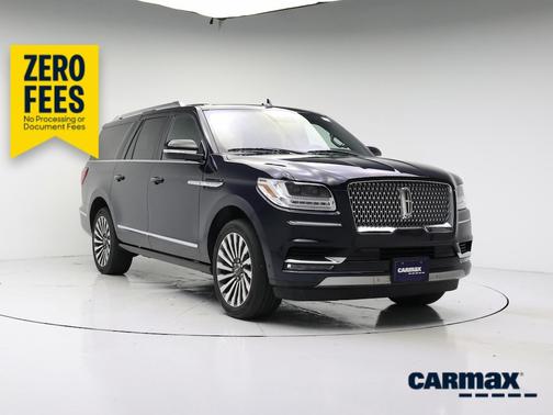 Blue 2021 Lincoln Navigator L Reserve