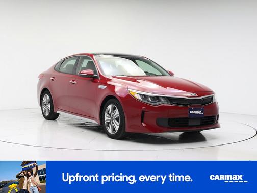 Red 2018 Kia Optima Hybrid EX