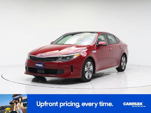 Red 2018 Kia Optima Hybrid EX