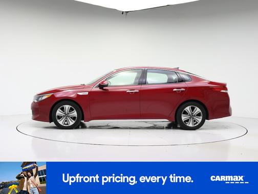 Red 2018 Kia Optima Hybrid EX