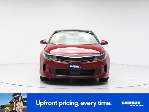 Red 2018 Kia Optima Hybrid EX