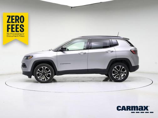 Silver 2022 Jeep Compass Limited