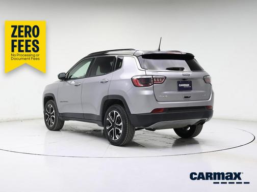 Silver 2022 Jeep Compass Limited