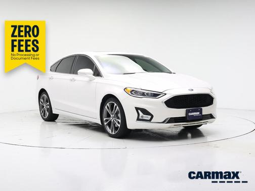 White 2020 Ford Fusion Titanium