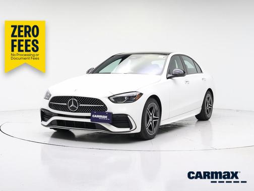 White 2023 Mercedes-Benz C-Class