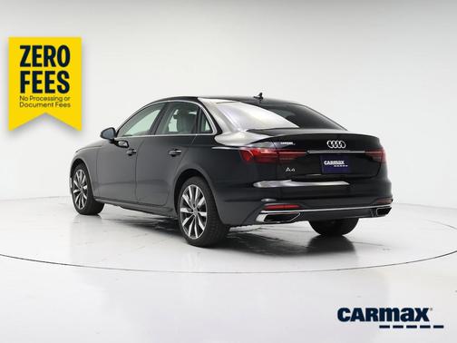 Black 2020 Audi A4 Premium