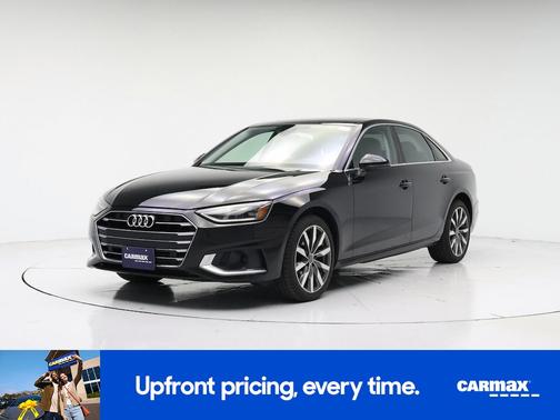Black 2020 Audi A4 Premium