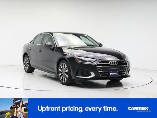 Black 2020 Audi A4 Premium
