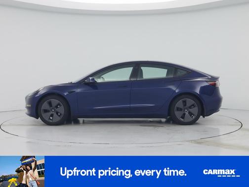 Blue 2021 Tesla Model 3 Standard Range Plus