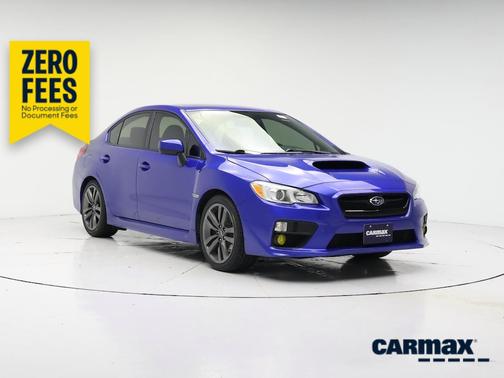 Blue 2017 Subaru WRX Premium