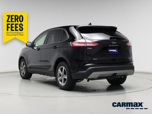 Black 2021 Ford Edge SEL