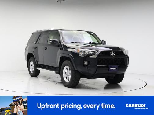Black 2016 Toyota 4Runner SR5 Premium