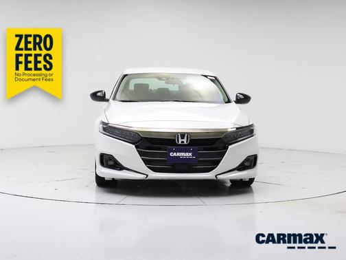 White 2022 Honda Accord Sport SE